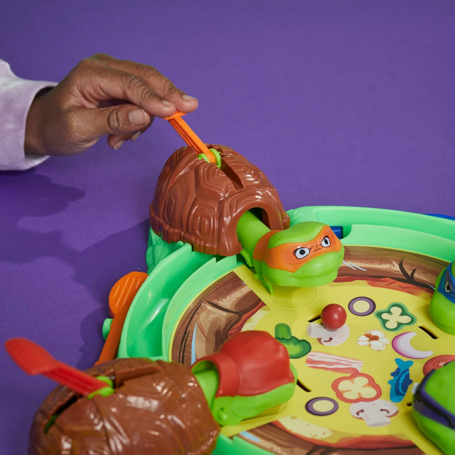 HASBRO HUNGRY HUNGRY HIPPOS TEENAGE MUTANT NINJA TURTLES EDITION GAME