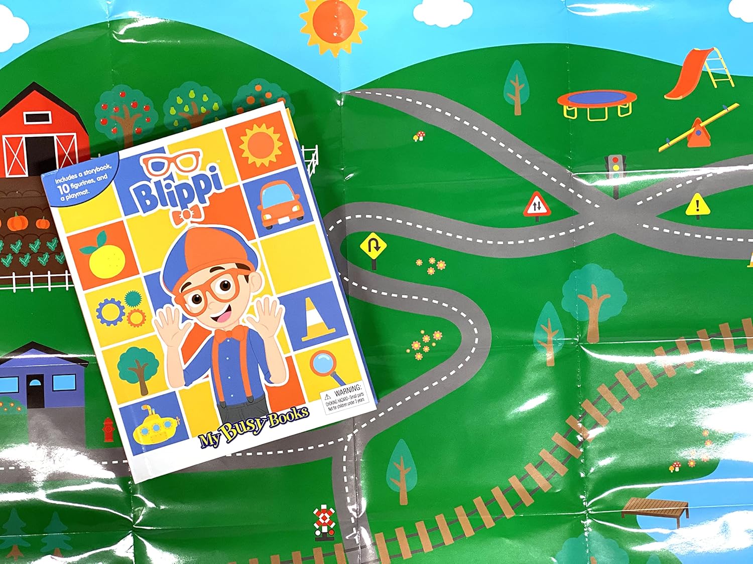 Moonbug Blippi My Busy Books (Board Book)