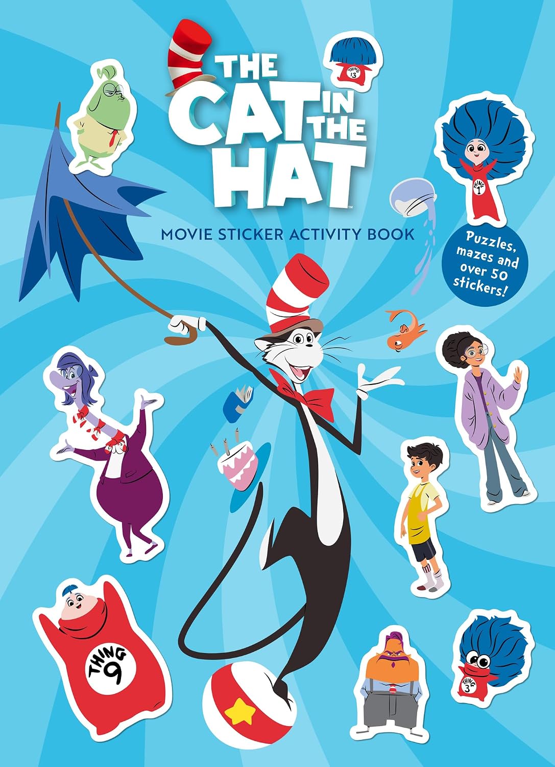The Cat in the Hat: Movie Sticker Activity Book (Paperback)