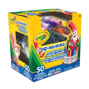 CRAYOLA PIP SQUEAKS MARKER TOWER 50'S 588750