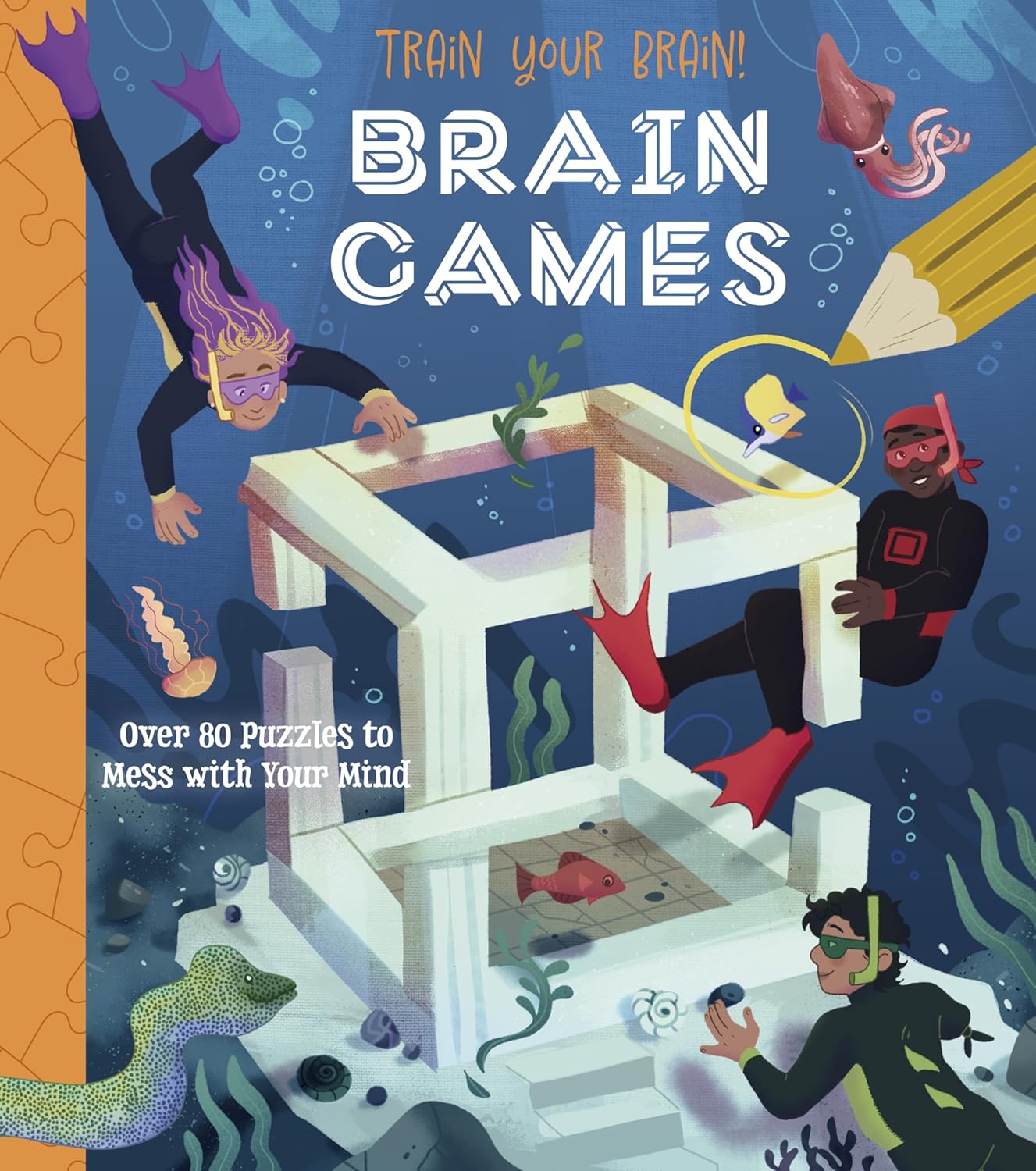 Train Your Brain! Brain Games (Paperback)
