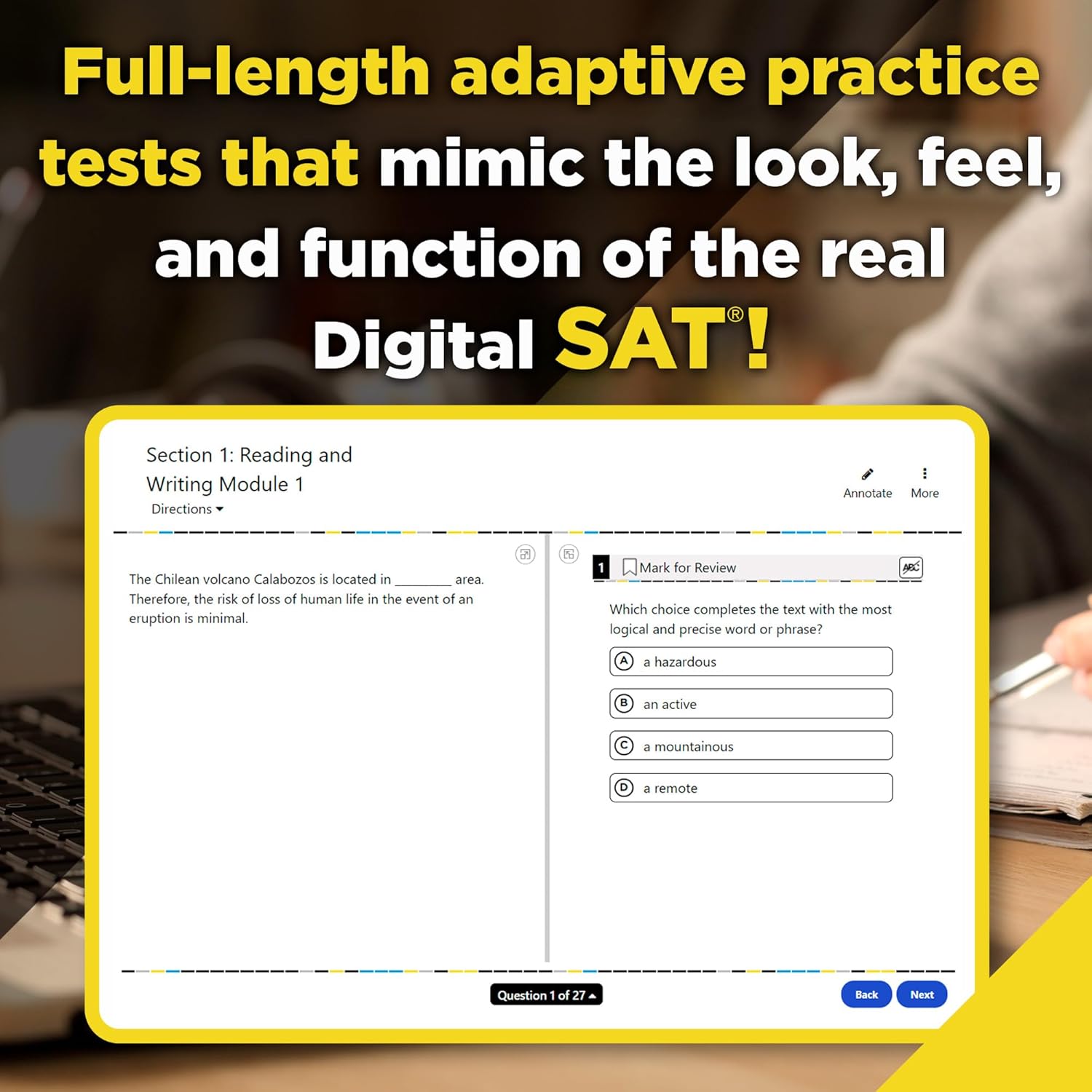6 Practice Tests for the Digital SAT, 2026: In-Book + Online Practice Tests for Your Top Score (2026) (College Test Preparation)