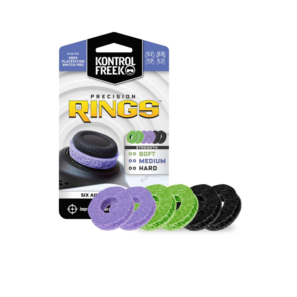 KontrolFreek Precision Rings Mixed Pack - Assorted