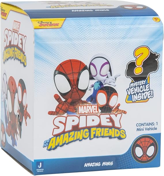 Jazwares Spidey and His Amazing Friends Mini Vehicle Blind Box