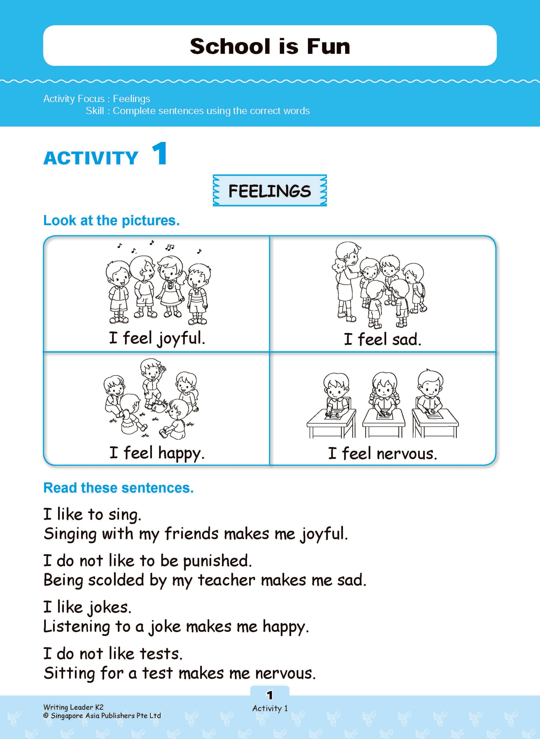 Little Leaders Writing Leader Kindergarten 2