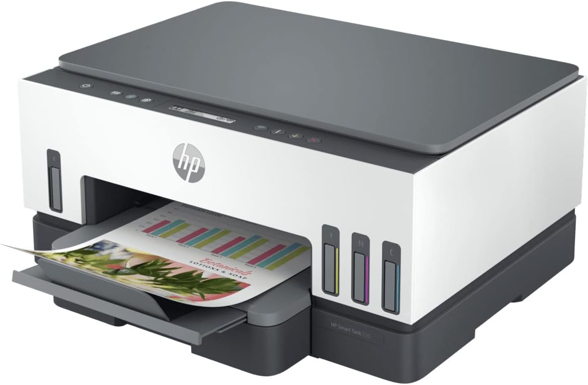 HP Smart Tank 720 - A4 All-in-One Wireless Smart Tank Color Duplex Printer