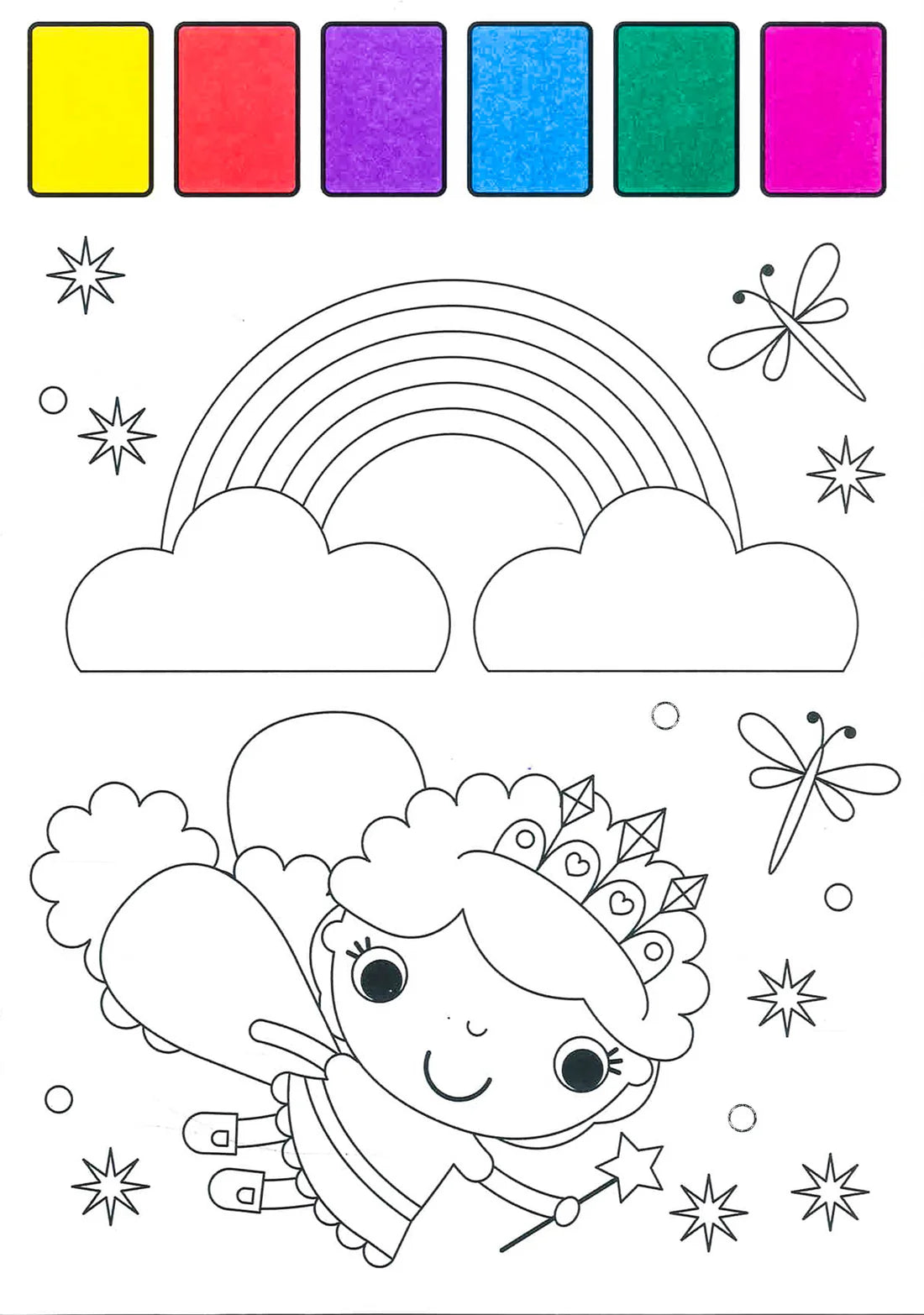 Magic Water Book: Fairy Friends
