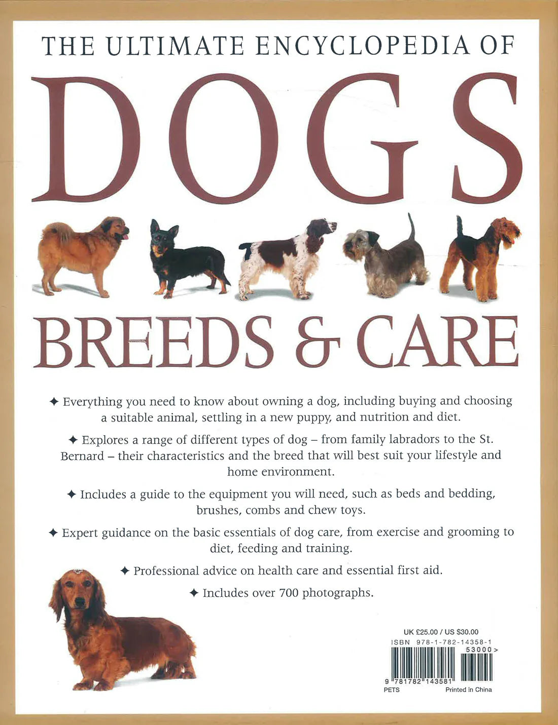 The Ultimate Encyclopedia Of Dogs - Breeds & Care – Popular Book
