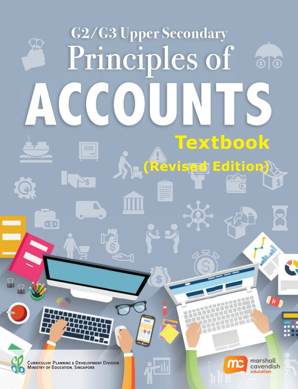 G2/G3 Upper Secondary Principles of Accounts Textbook eBook Bundle (Revised Edn) (Print Textbook and Digitised Textbook  (4-year access))
