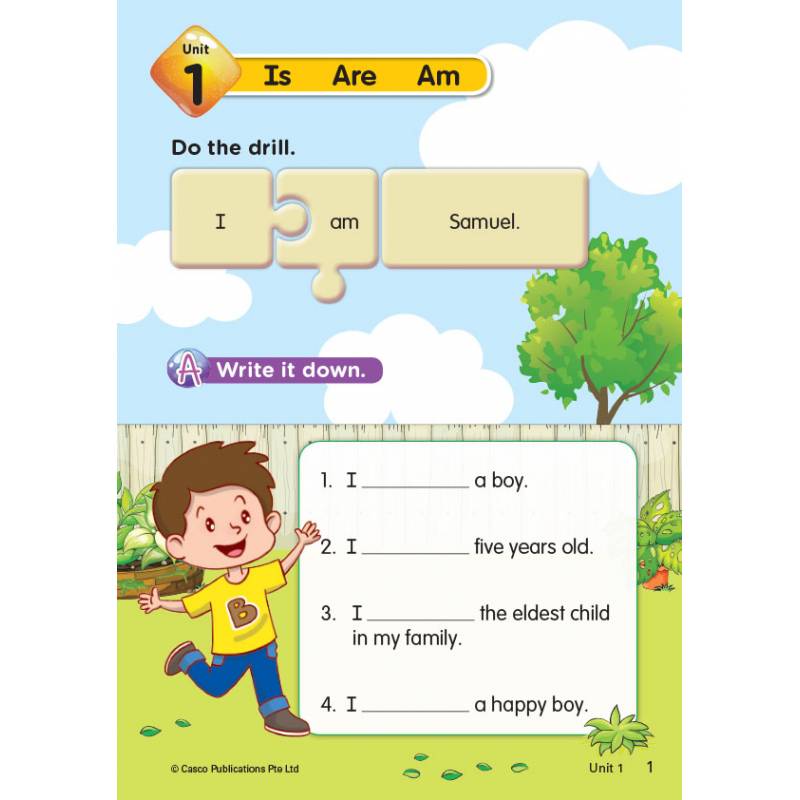 Pre-School Grammar Tutor for Ages 5-7 Book 1
