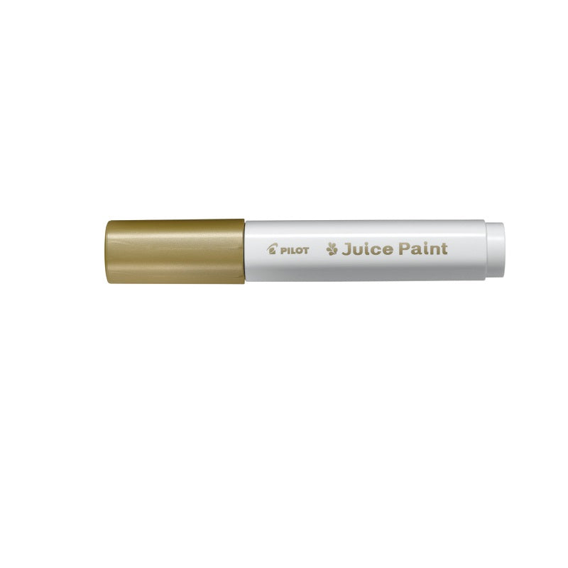 PILOT JUICE PAINT MARKER, MEDIUM NIB, GOLD