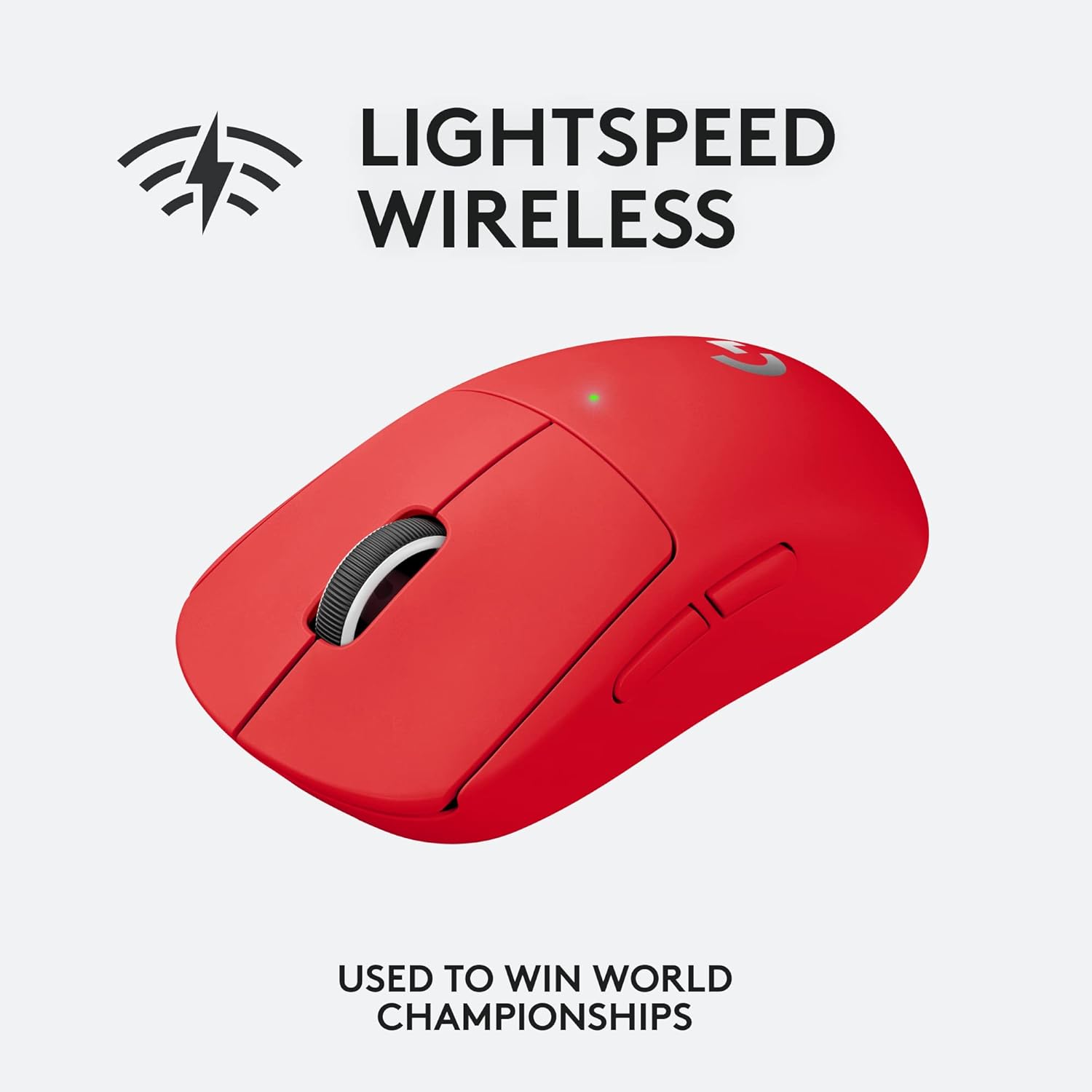 Logitech G Pro X Superlight Gaming Mouse Red
