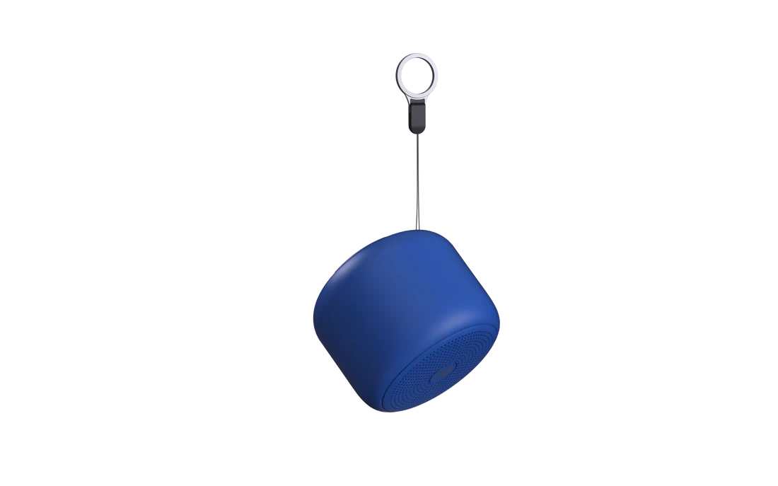 Alpha & Delta Play Mini Bluetooth 5.1 Speaker Navy Blue