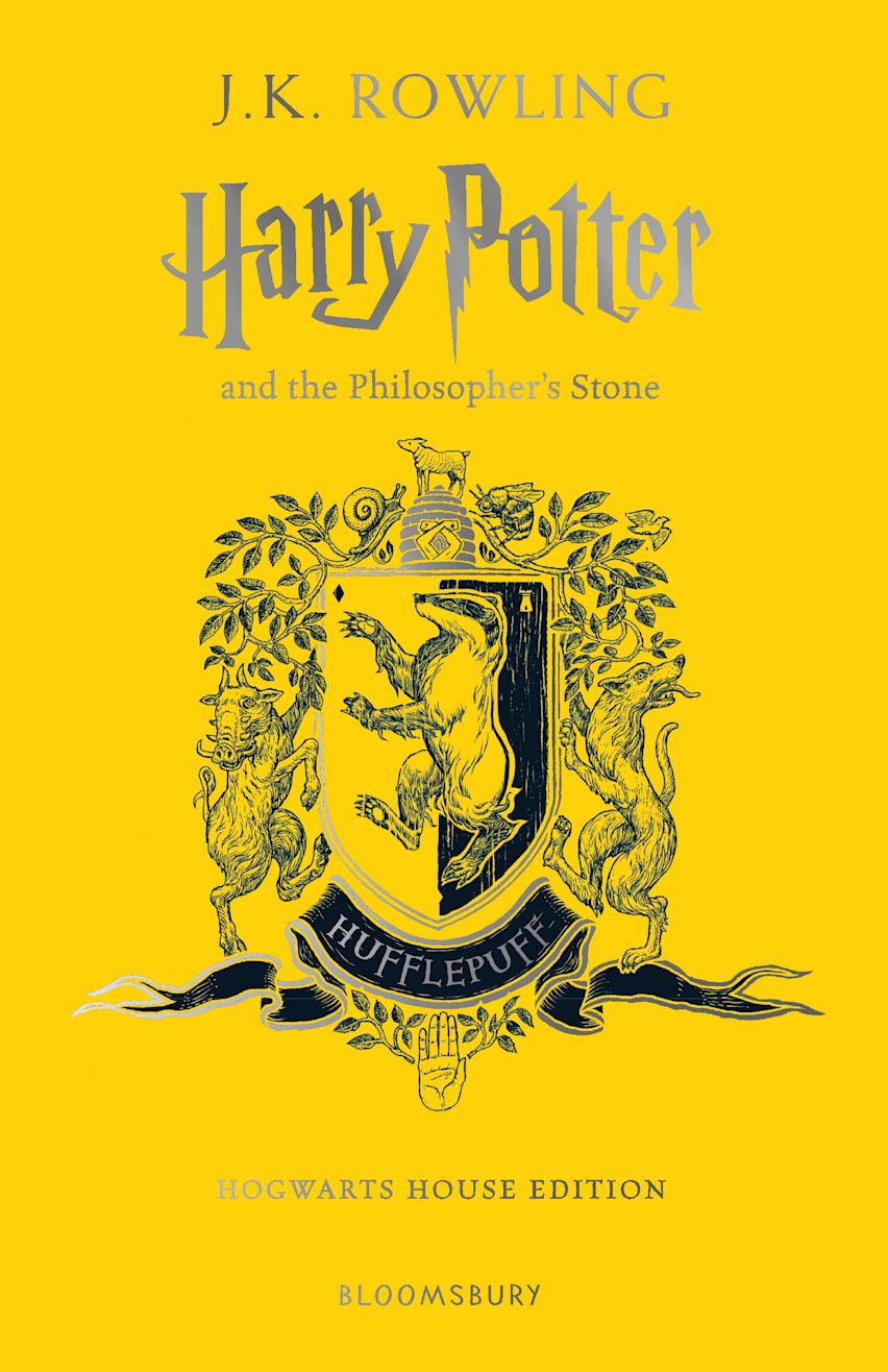 Harry Potter and the Philosopher's Stone – Hufflepuff Hogwarts House Edition (Hardcover)