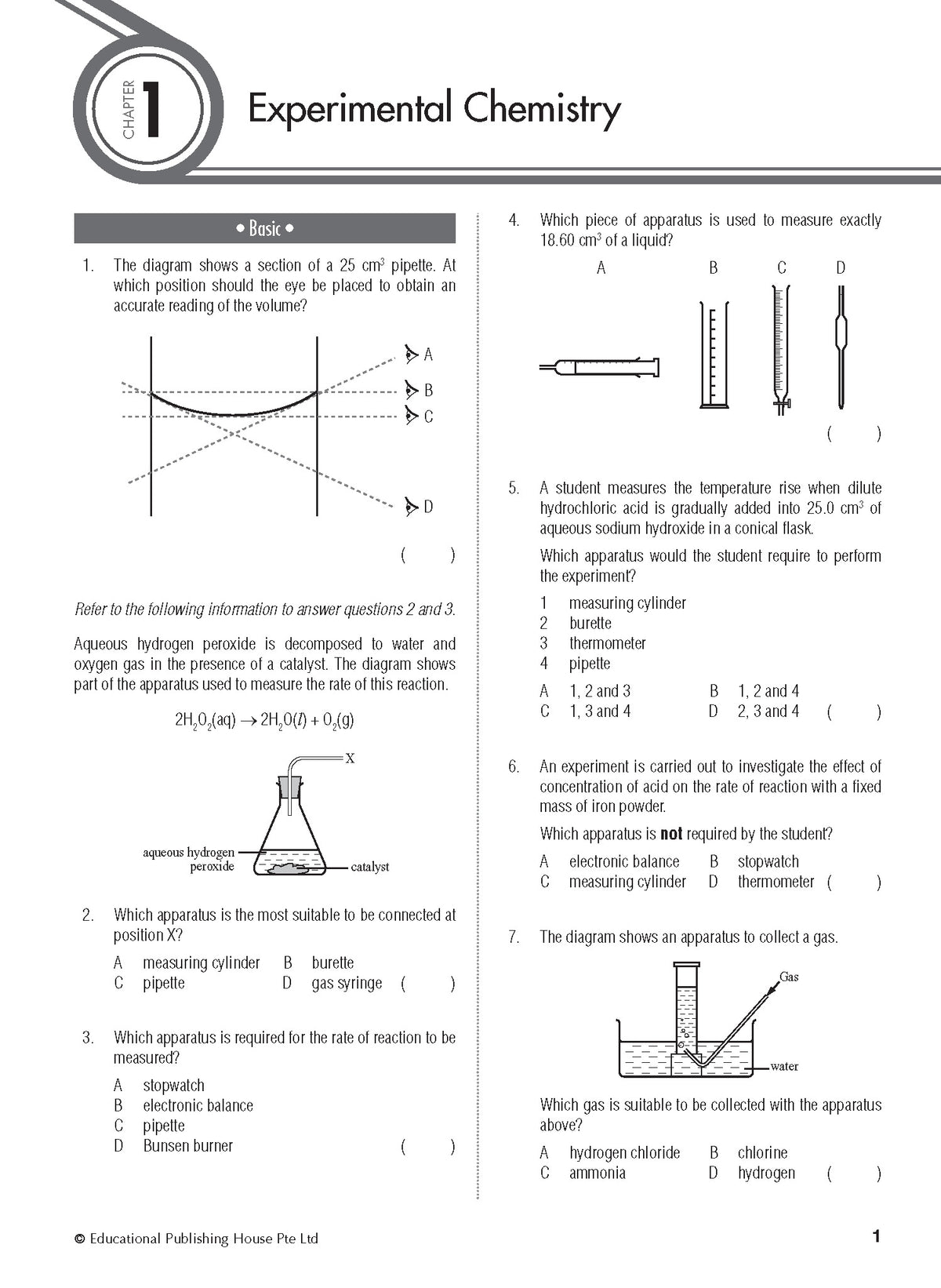 S3/4 G3 Chemistry 1000+ MCQs