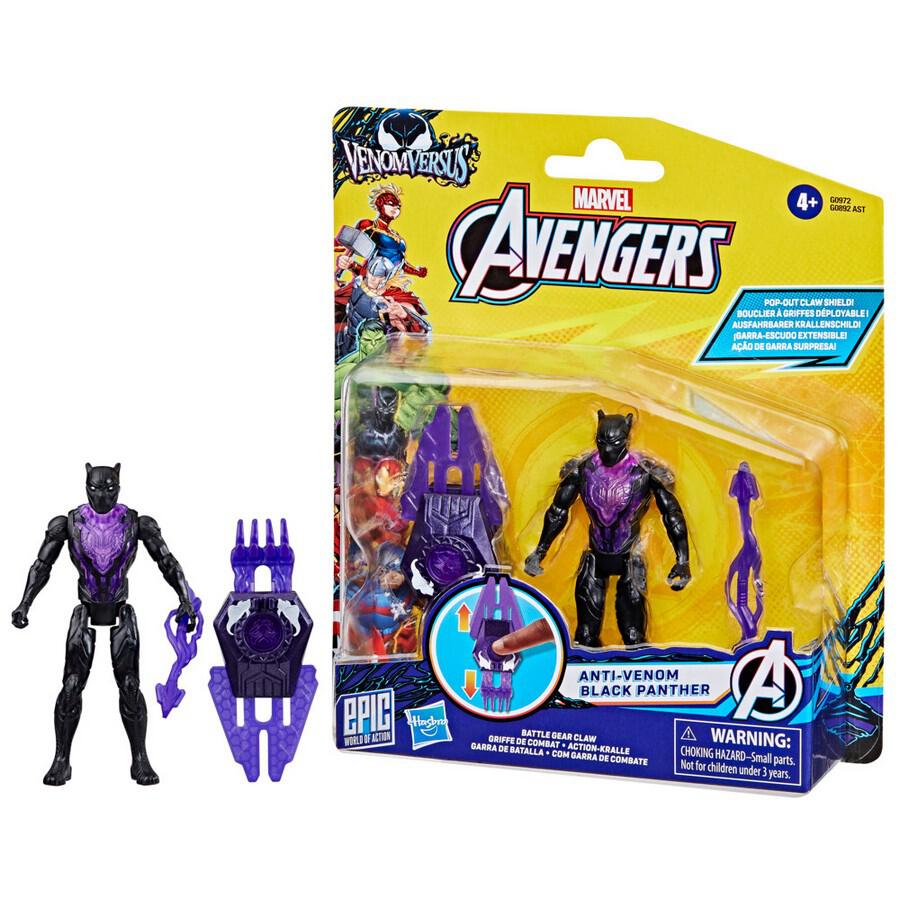 HASBRO MARVEL AVENGERS 4INCH FIG SUPER GEAR ASSORTMENT