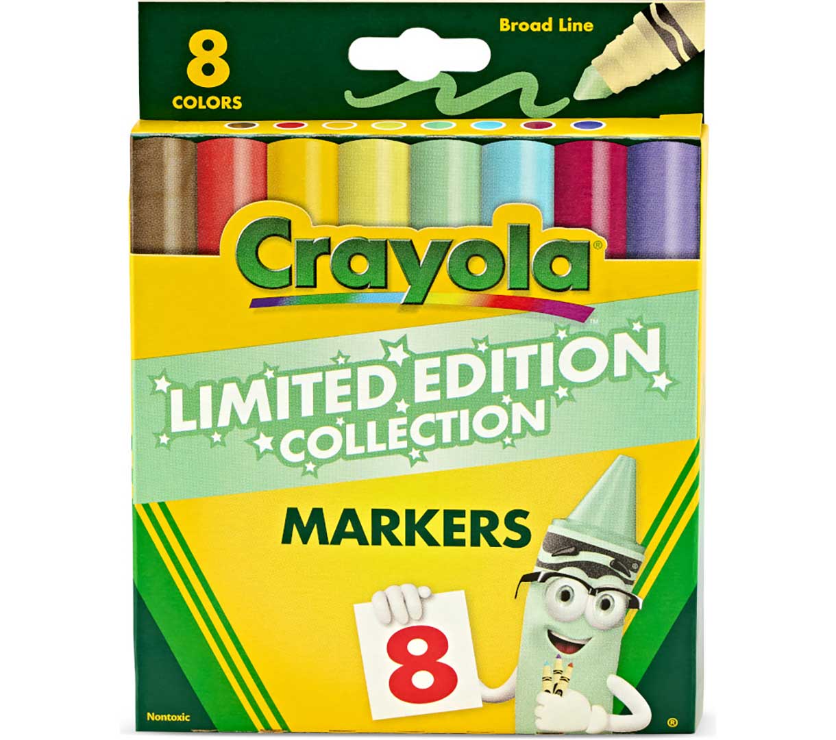 Crayola Markers L.E. 8col Retired 587746