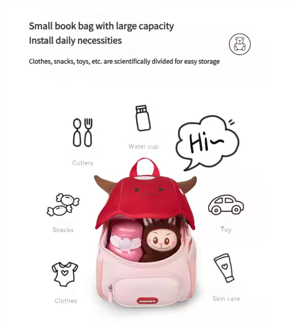 KIDS BACKPACK RED BERRY