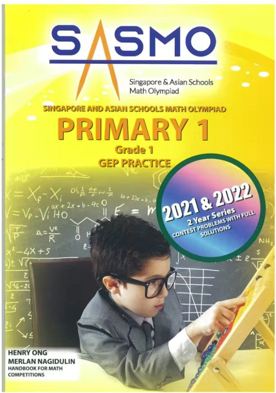 SASMO Singapore And Asian Schools Math Olympiad 2021 2022 Contest Problems With Full Solutions Primary 1