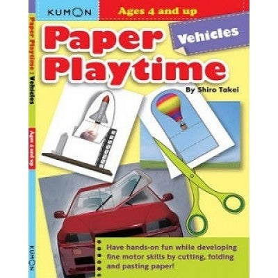 Kumon: Paper Playtime : Vehicles