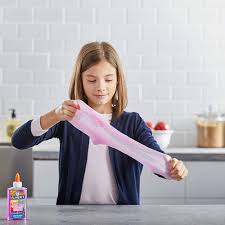 ELMER'S TRANSPARENT COLOUR GLUE 5oz-PINK