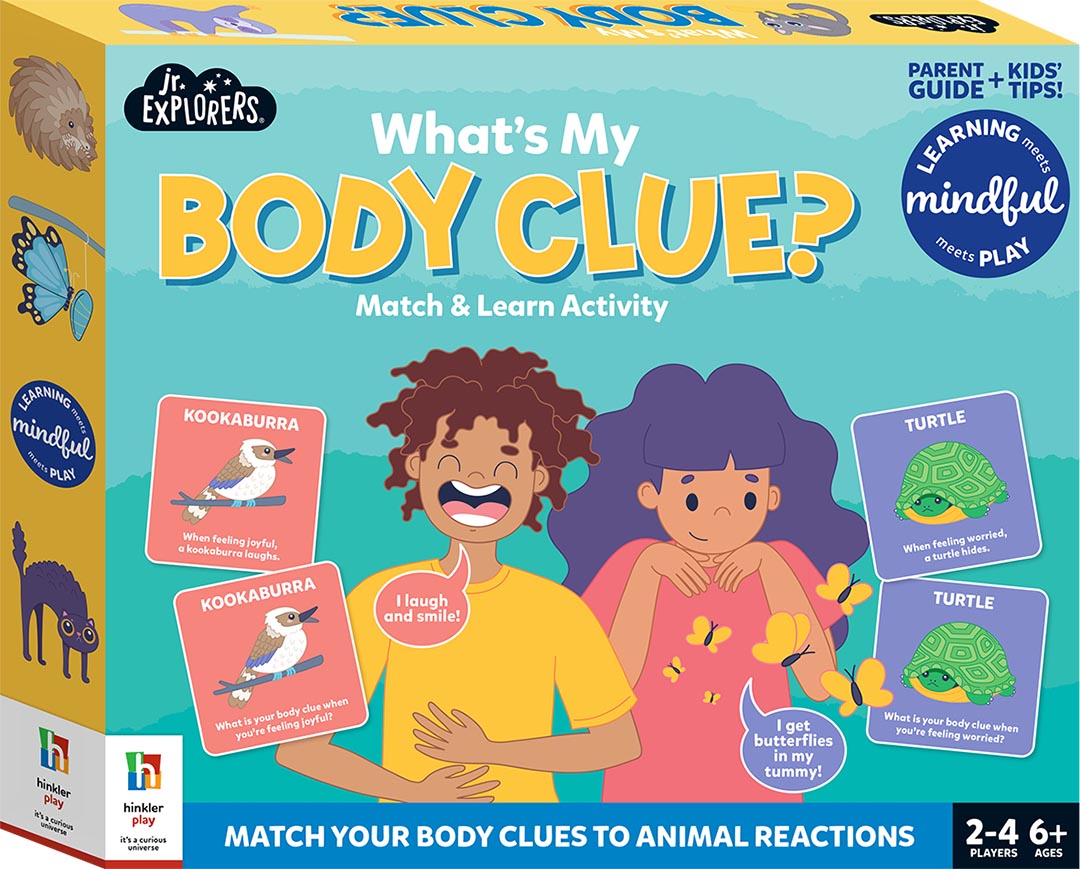HINKLER JR EXPLORERS WHATS MY BODY CLUE MATCH & LEARN ACTIVITY