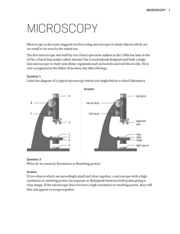 O-Level GCSE Biology Guide By Example
