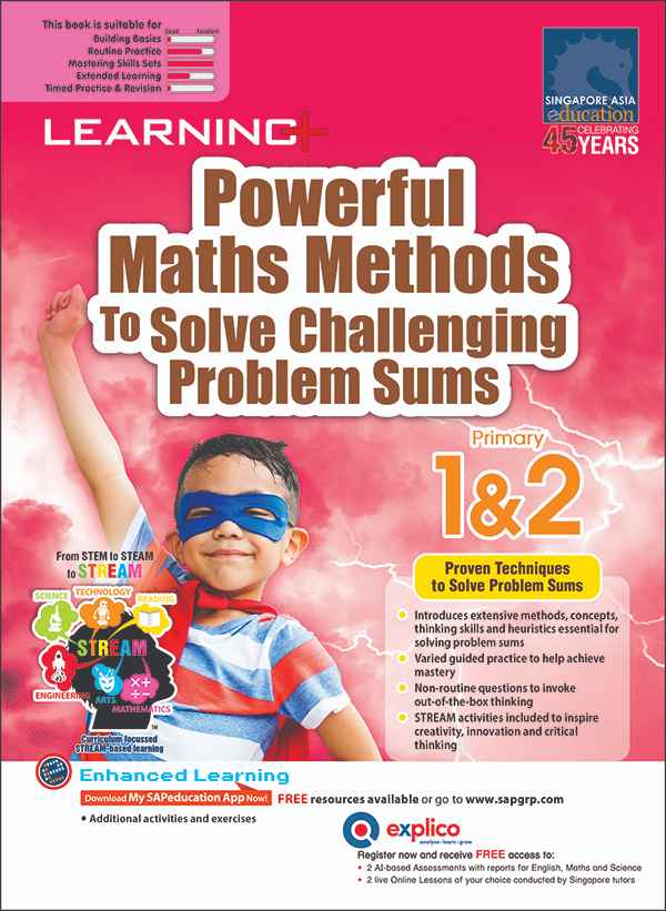 LEARNING+ Powerful Maths Methods to Solve Challenging Problem Sums Pri ...