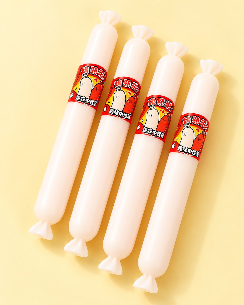  Roasted Sausage Colour-Changing Gel Pen 0.5mm 