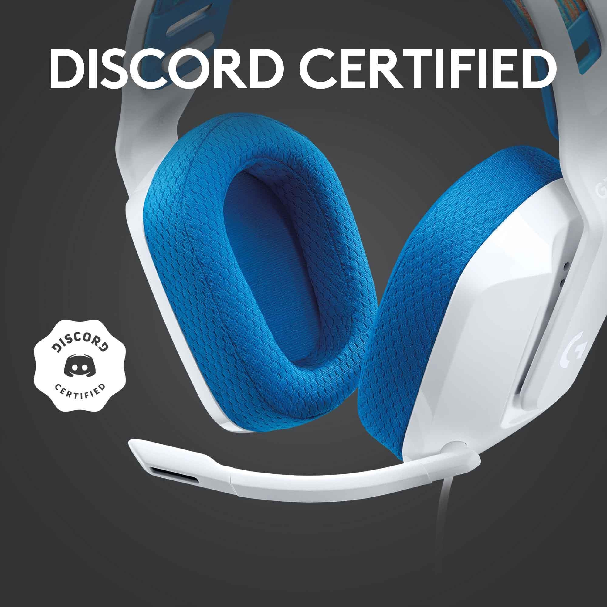Logitech G335 Wired Gaming Headset - White