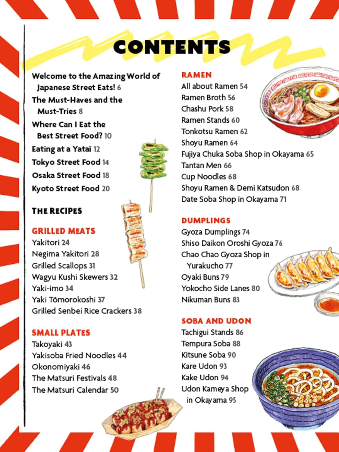 Delicious Japanese Street Eats: 60 Recipes for Soulful Street Food Favorites Like Yakisoba, Ramen, Okonomiyaki, Yakitori, Karaage, Onigiri, Katsu Sando, Gyoza, Oden and Many More! (Hardcover)