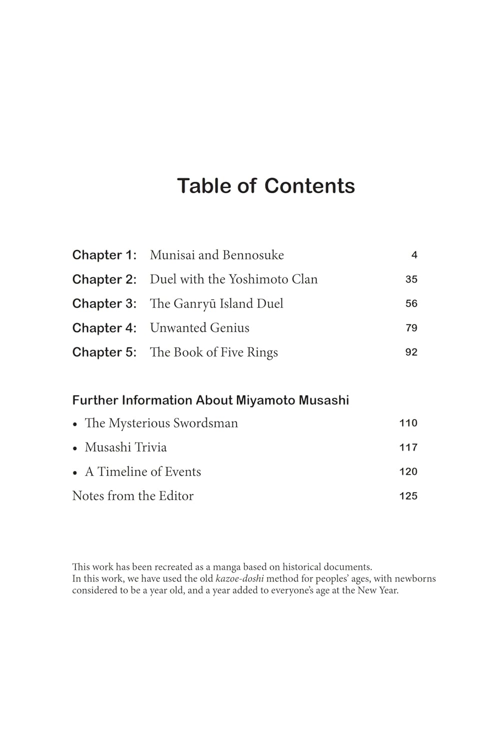 The Real Musashi: The Manga Edition: The True Story Of Japan's Greatest Warrior