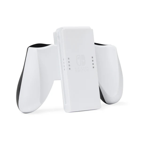 PowerA Joy-Con Comfort Grip for Nintendo Switch - White (Officially Licensed)