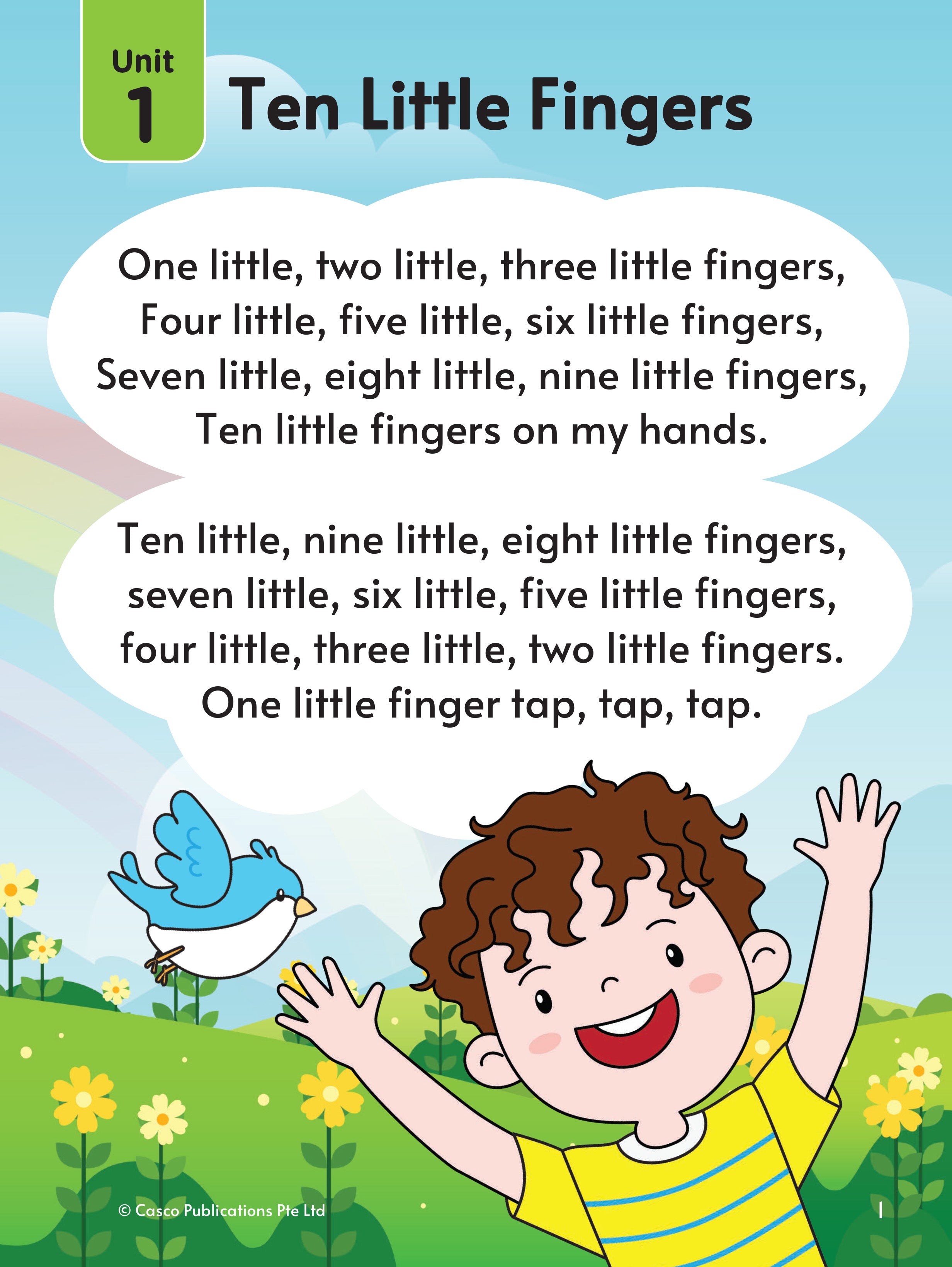 Curious Kids Series: Rhymes for Growing Minds Kindergarten 2