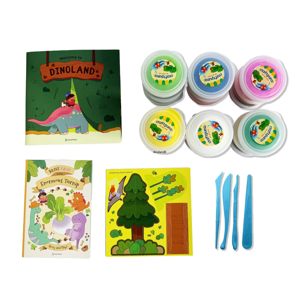Craftpura Clay Large Kit Dinoland