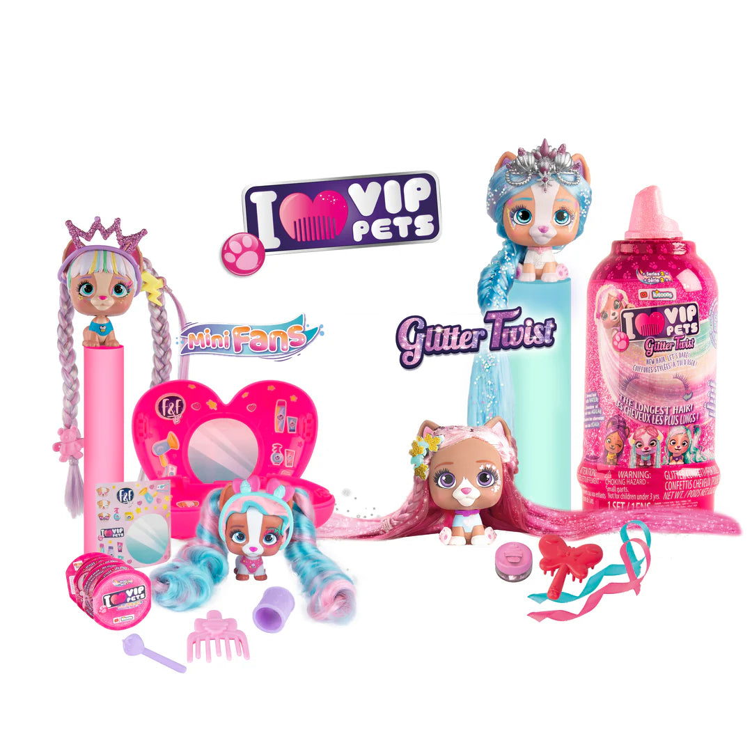 VIP PETS MINI FANS SERIES 2 COLOR BOOST