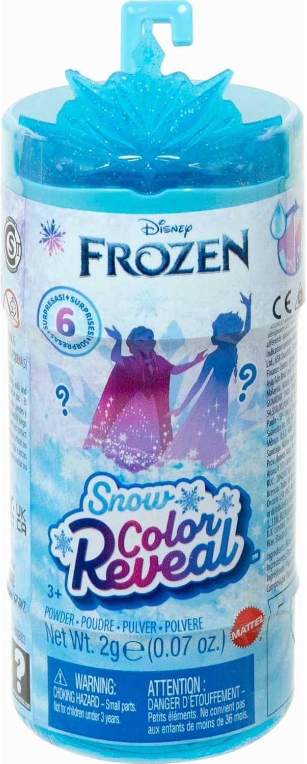 MATTEL DISNEY FROZEN SNOW COLOR REVEAL ASSORTED
