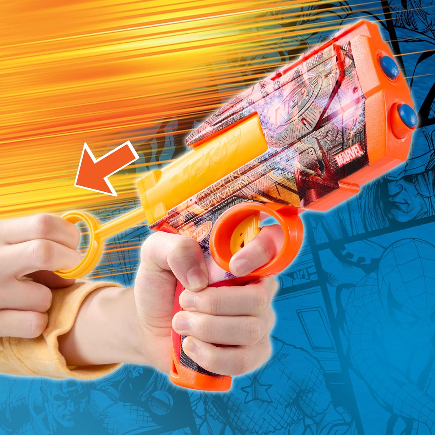 HASBRO NERF MARVEL IRON MAN DART BLASTER