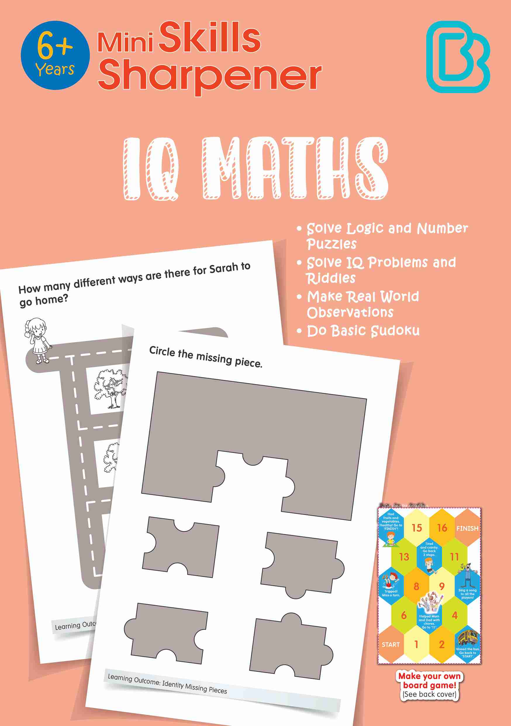 K2 Mini Skills Sharpener IQ MATHS (6+ Years)