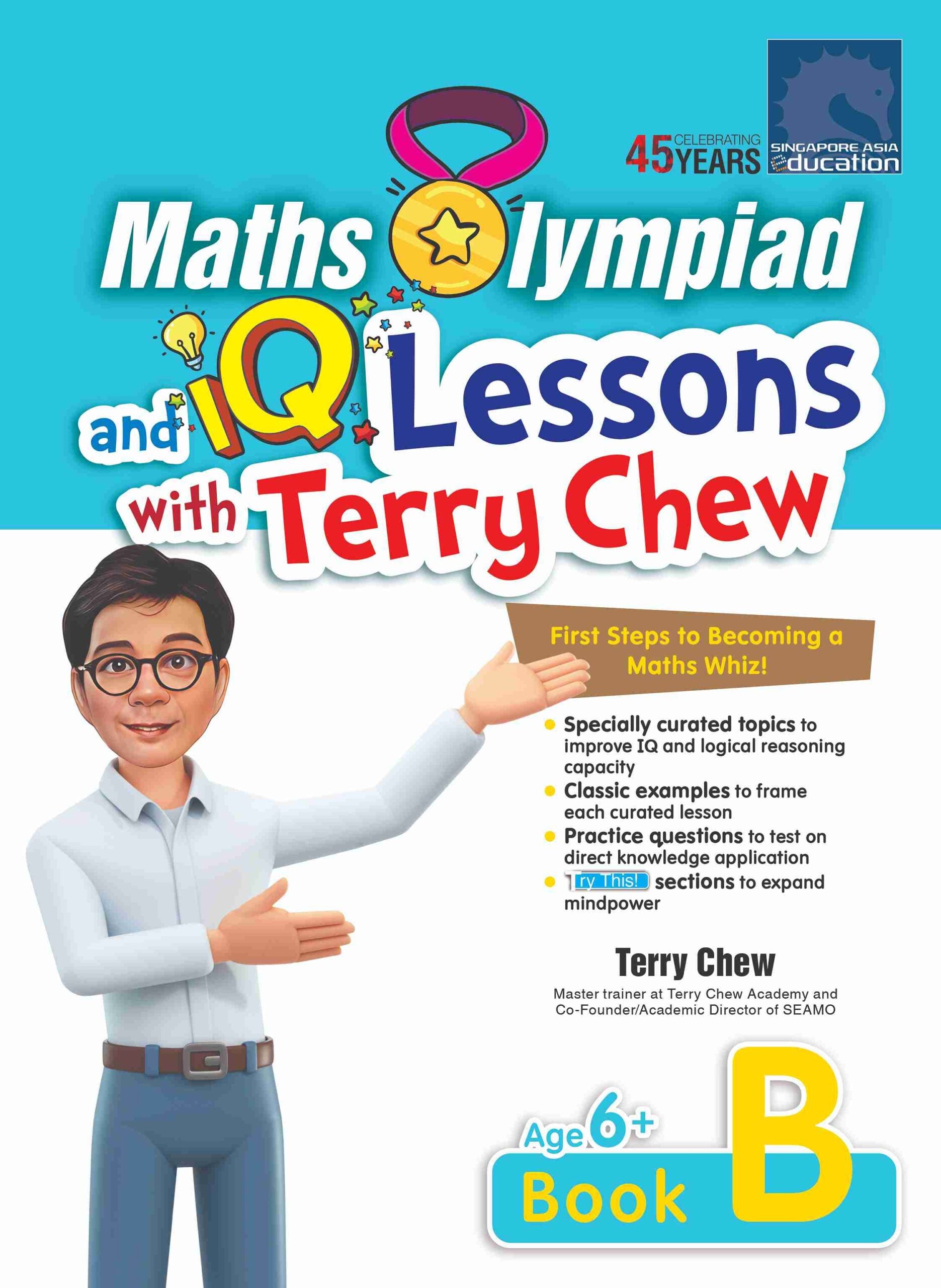Maths Olympiad and IQ Lessons Age 6+ Book B