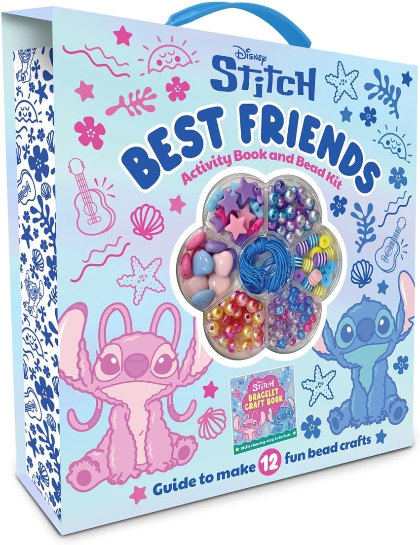 Disney Stitch: Best Friends Activity Book & Bead Kit 