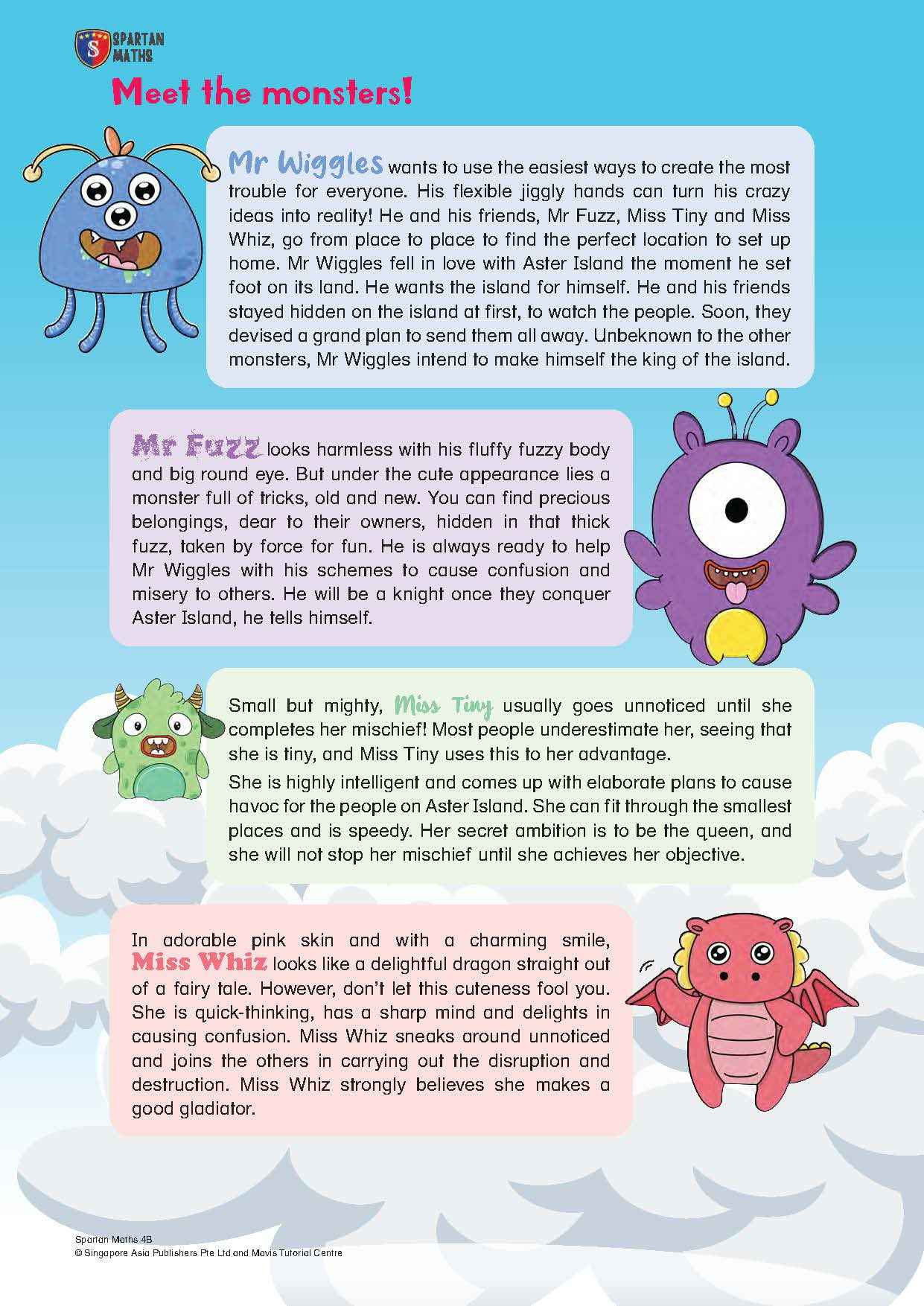 Primary 4B Spartan Maths (Levels 75 to 83)