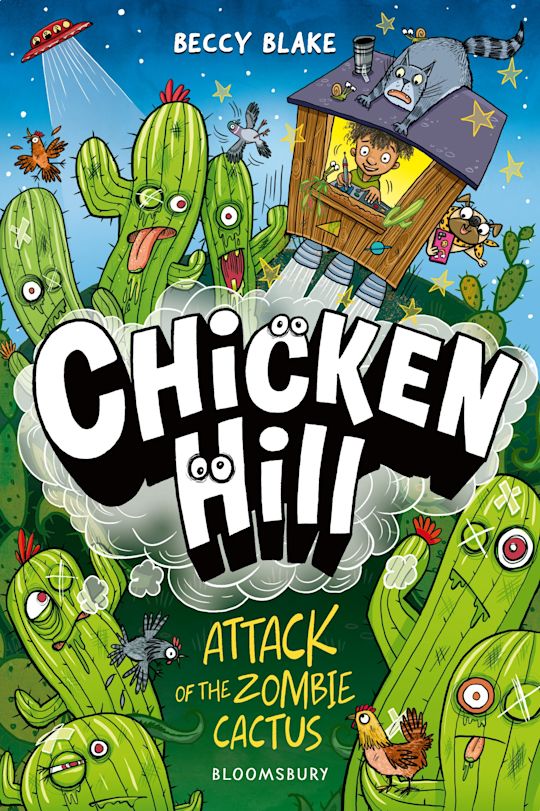 Chicken Hill: Attack Zombie Cactus