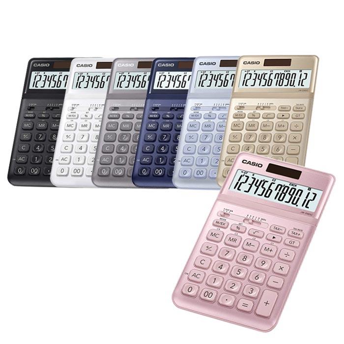 Casio 12D STYLISH Calculator JW-200SC-NY Dark Blue