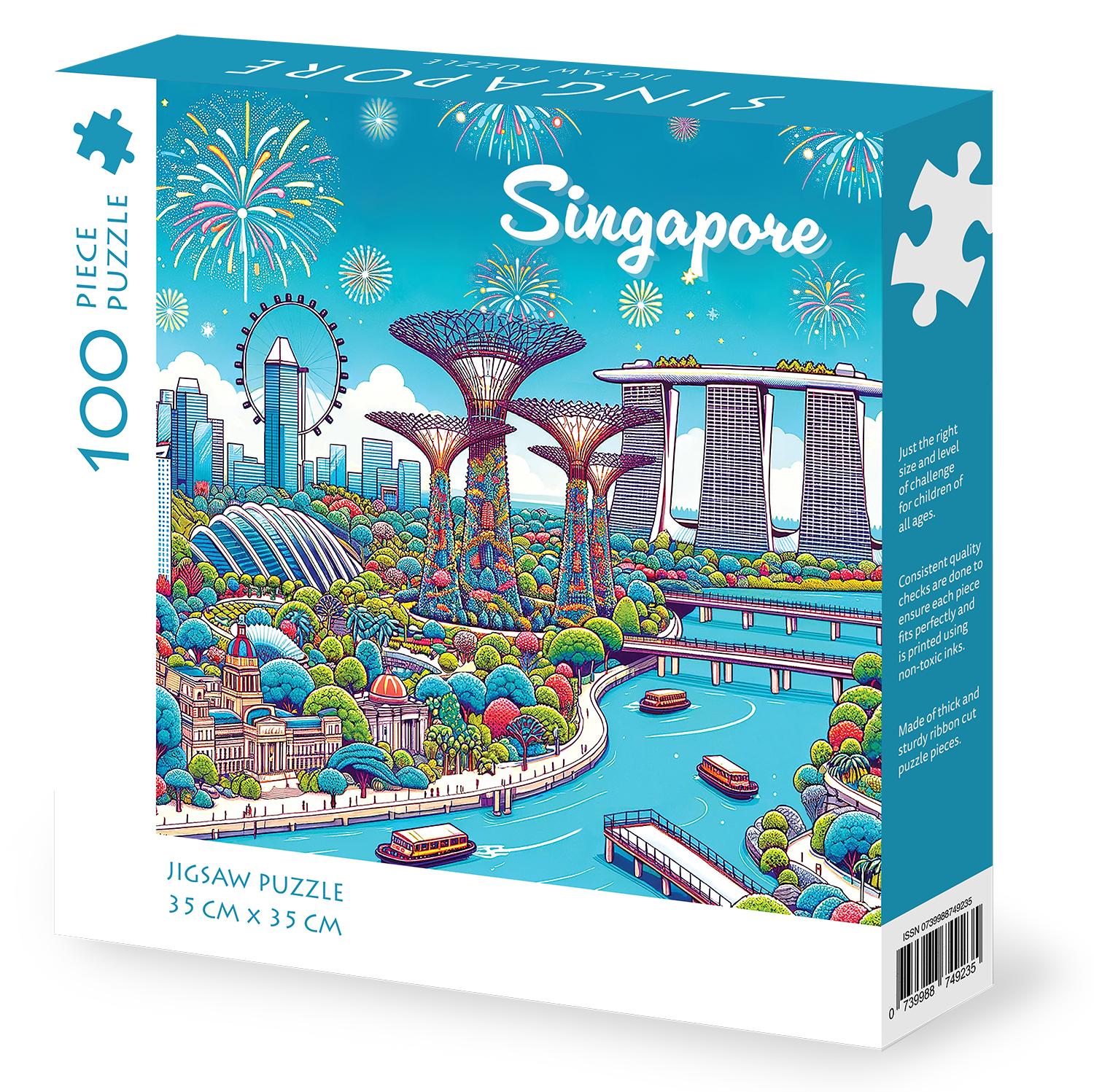 Ps Puzzles Garden City 100pcs