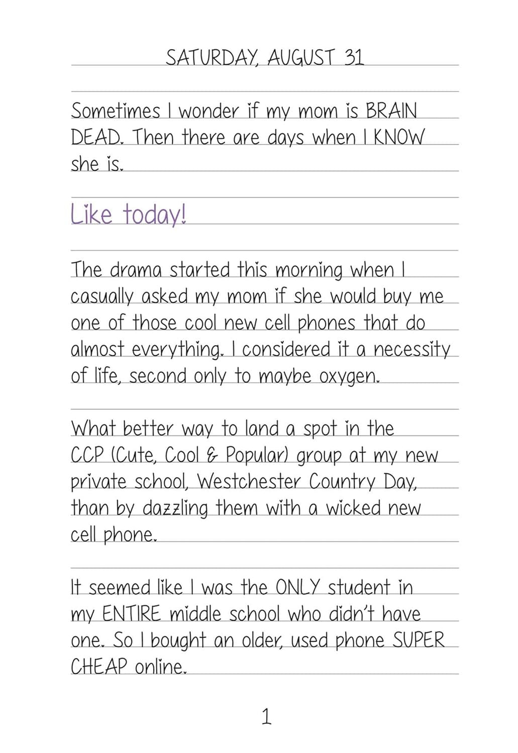 Dork Diaries 1 Full-Color Edition: Tales from a Not-So-Fabulous Life (Hardcover)