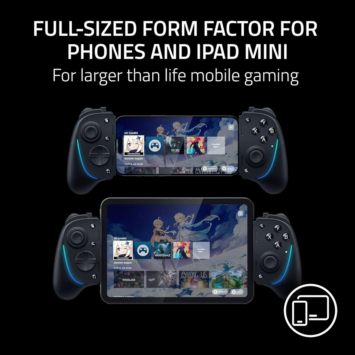 Razer Kishi Ultra USB C Android, iPhone & iPad Mini Gaming Controller
