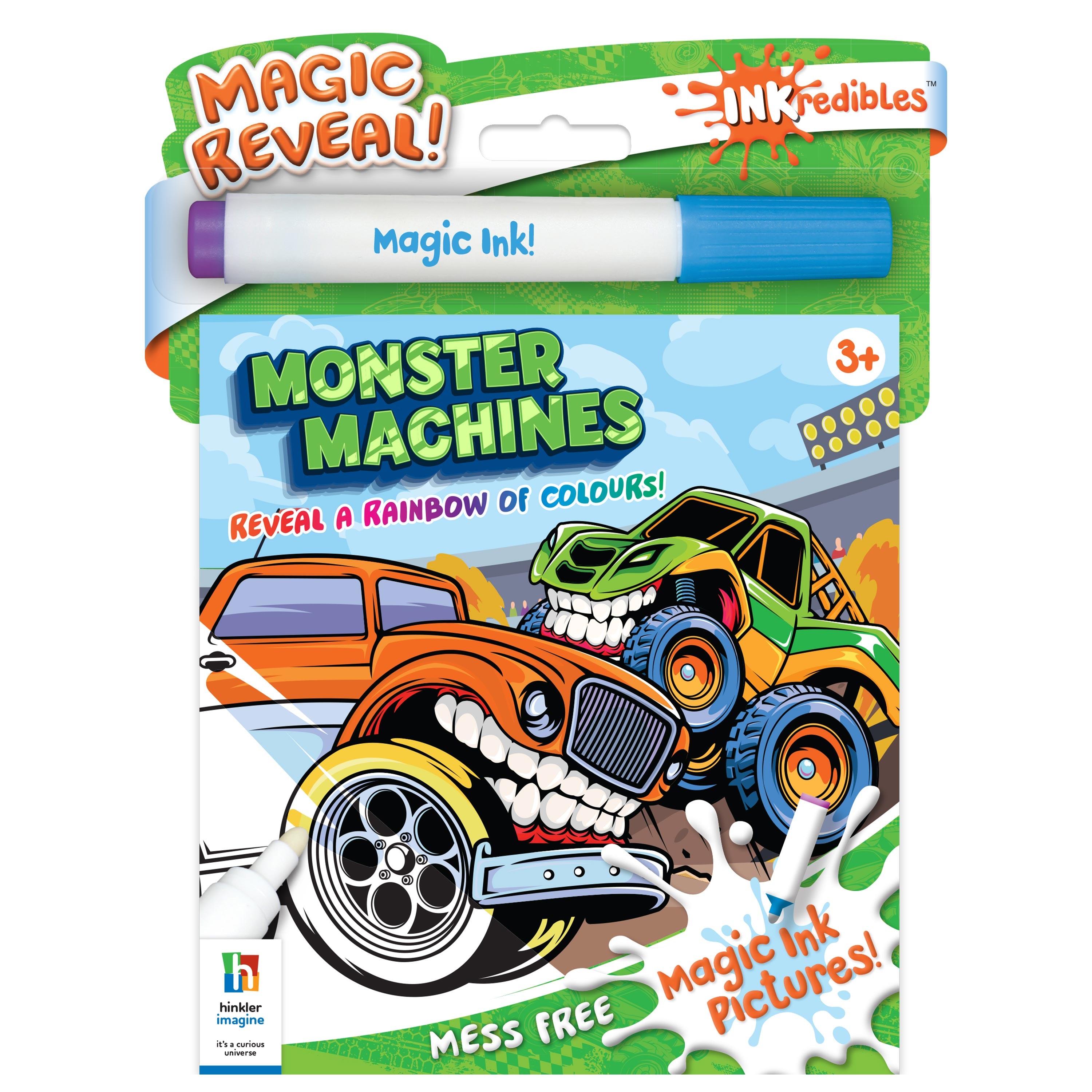 Inkredibles Magic Ink Monster Machines