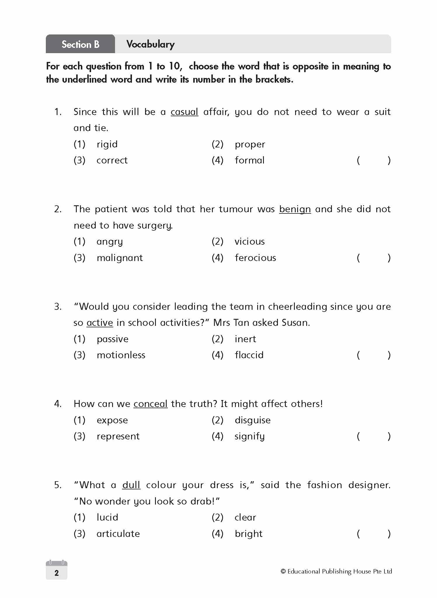 Primary 6 English Weekly Revision (4th Edition)