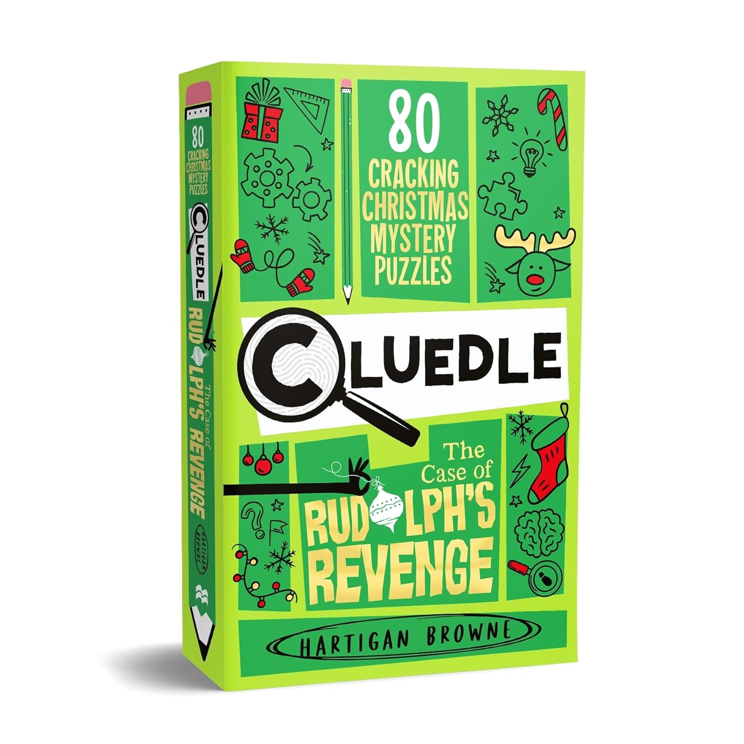 Cluedle - The Case of Rudolph's Revenge: 80 Cracking Christmas Mystery Puzzles